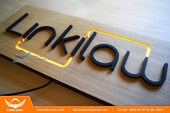 Biển Hiệu Gỗ MDF Để NGoài trời được không 6 26asa