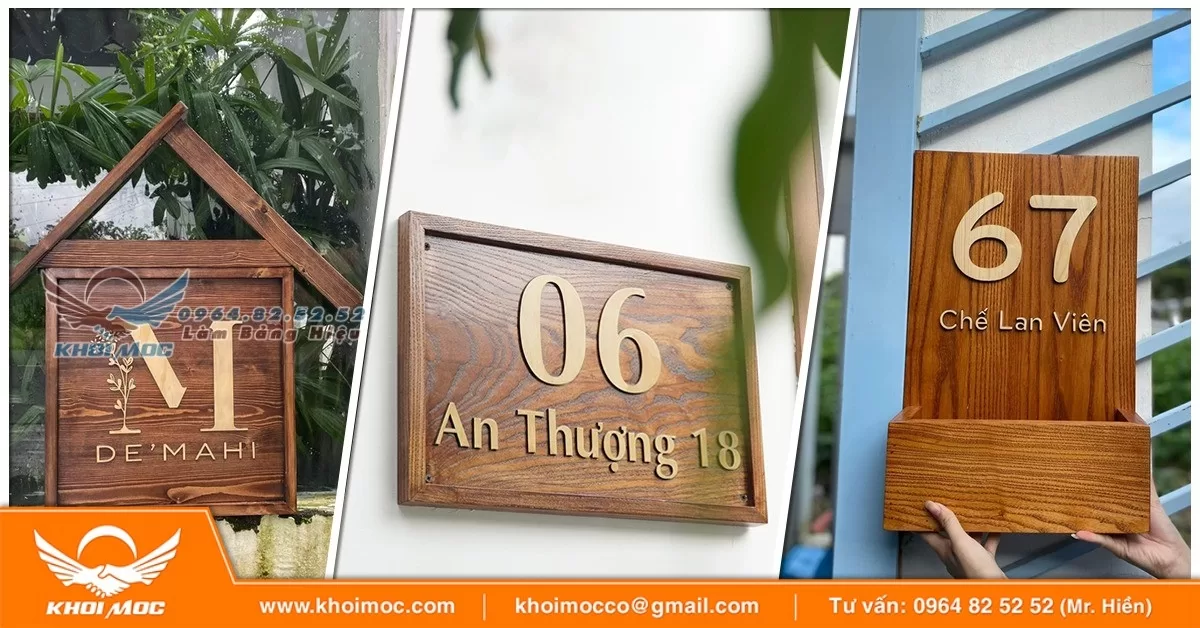 Biển Hiệu Gỗ MDF Để NGoài trời được không 62 66a2ss