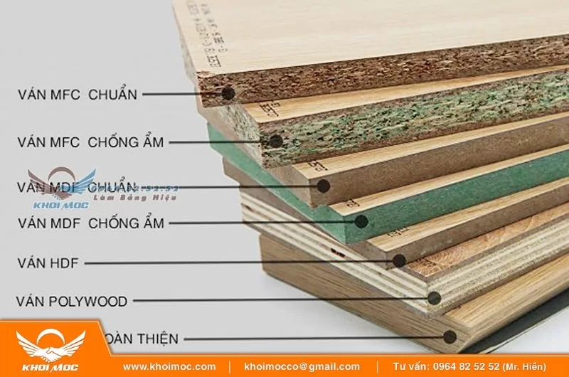 Gỗ MDF Gia Công Bảng Hiệu Có Bền Không áđá s